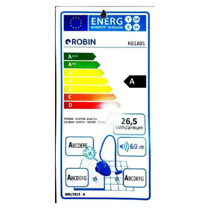 <h2>ROBIN RB-1801 ΗΛΕΚΤΡΙΚΗ ΣΚΟΥΠΑ 700W ΜΕ ΣΑΚΟΥΛΑ 3LT ΓΚΡΙ</h2>
<strong>Μεταλλικός τηλεσκοπικός σωλήνας</strong>

<strong>Λαβή με ρύθμιση εισαγωγής αέρα</strong>

<strong>Μεγάλο ρυθμιζόμενο τροχήλατο πέλμα:</strong> για χαλιά και δάπεδο 4Α

<strong>2 επιπλέον εξαρτήματα:</strong> βούρτσα για ξεσκόνισμα & μυτερό ρύγχος