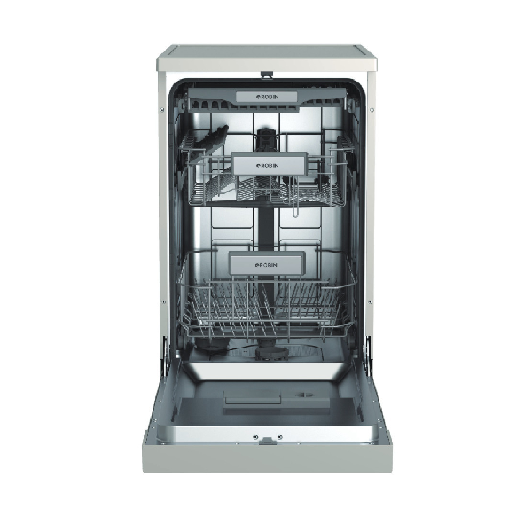 <h2>ROBIN SB-147X ΠΛΥΝΤΗΡΙΟ ΠΙΑΤΩΝ ΕΛΕΥΘΕΡΟ 45CM INOX</h2>
<div class="specs-container content section">
<div class="spec-groups">
<div class="spec-details">
<h3>Γενικά</h3>
<dl>
 	<dt>Χωρητικότητα σε Σερβίτσια</dt>
 	<dd>11</dd>
</dl>
<dl>
 	<dt>Τοποθέτηση</dt>
 	<dd>Ελεύθερο</dd>
</dl>
<dl>
 	<dt>Προγράμματα Πλύσης</dt>
 	<dd>6</dd>
</dl>
<dl>
 	<dt>Προγραμματισμός Χρόνου Έναρξης</dt>
 	<dd><