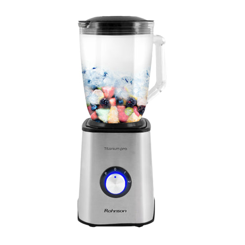<h2>ROHNSON R-5335 ΜΠΛΕΝΤΕΡ ΜΕ ΓΥΑΛΙΝΗ ΚΑΝΑΤΑ 1.5LT 1300W ΓΚΡΙ</h2>
<h2>Ισχυρός Κινητήρας</h2>
Το μπλέντερ της Rohnson