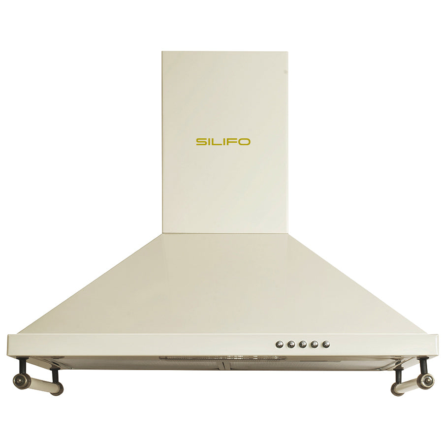 SILIFO SF6651 Απορροφητήρας Καμινάδα 60cm Μπεζ (4 Έτη Εγγύηση)
