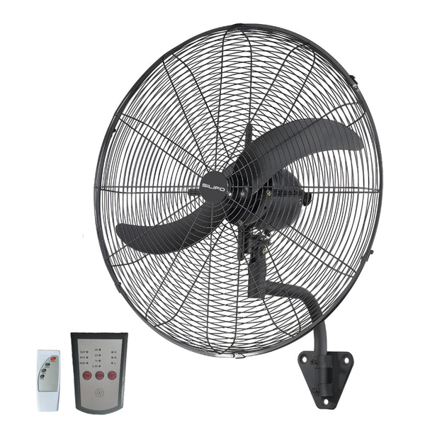 SILIFO SF3050 Επαγγελματικός Ανεμιστήρας Επιτοίχιος 140W 50cm με Τηλεχειριστήριο