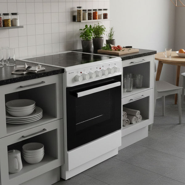 SILIFO SF6124CFVW Κεραμική Κουζίνα 60cm με 4 Ζώνες Λευκό