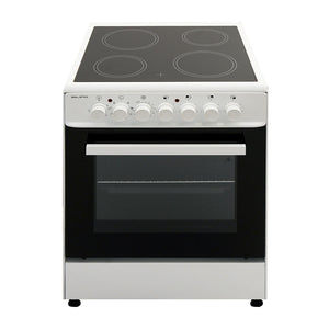 SILIFO SF6124CFVW Κεραμική Κουζίνα 60cm με 4 Ζώνες Λευκό
