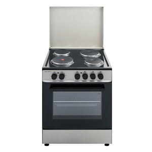 SILIFO SF6161CFEX Ηλεκτρική Κουζίνα 60cm με Εμαγιέ Εστίες Inox