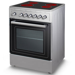SILIFO SF6163 Κεραμική Κουζίνα 60cm Inox με 9 Λειτουργίες