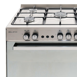 SILIFO SF6198CFGI Κουζίνα Υγραερίου 90cm Inox