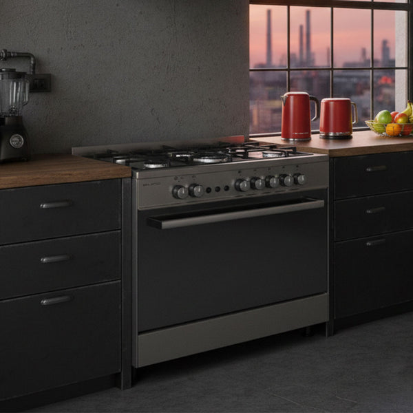 SILIFO SF6198CFGI Κουζίνα Υγραερίου 90cm Inox