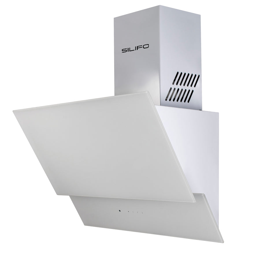SILIFO SF6611 Απορροφητήρας Καμινάδα 60cm Λευκό με Χειριστήριο (4 Έτη Εγγύηση)