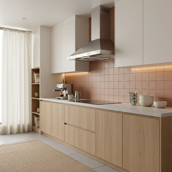 SILIFO SF6618 Απορροφητήρας Καμινάδα 90cm Inox SF6615 (4 Έτη Εγγύηση)