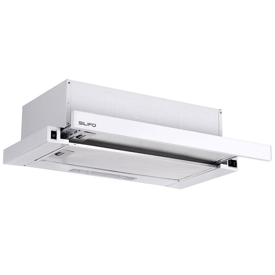 SILIFO SF6664 Απορροφητήρας Συρόμενος 60cm Λευκό (4 Έτη Εγγύηση)