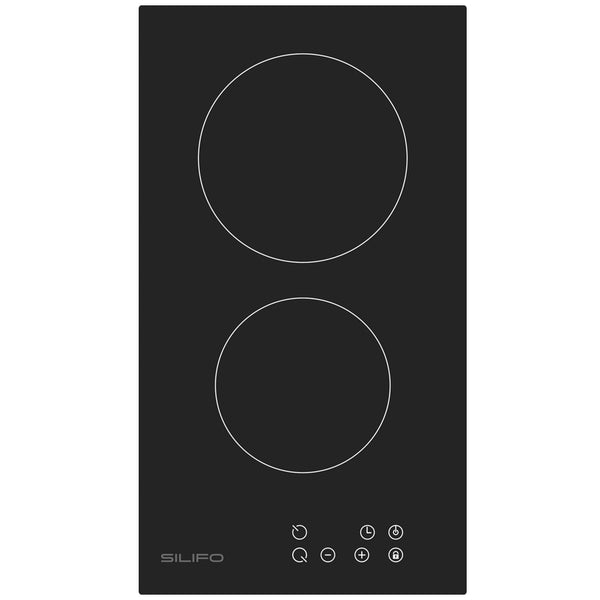 SILIFO SF6801HDV2 Εστία Domino Κεραμική 30cm Μαύρη (4 Έτη Εγγύηση)
