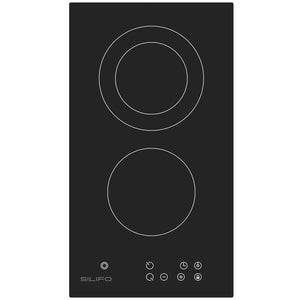 SILIFO SF6802HDV3 Εστία Domino Κεραμική 30cm Μαύρη (4 Έτη Εγγύηση)