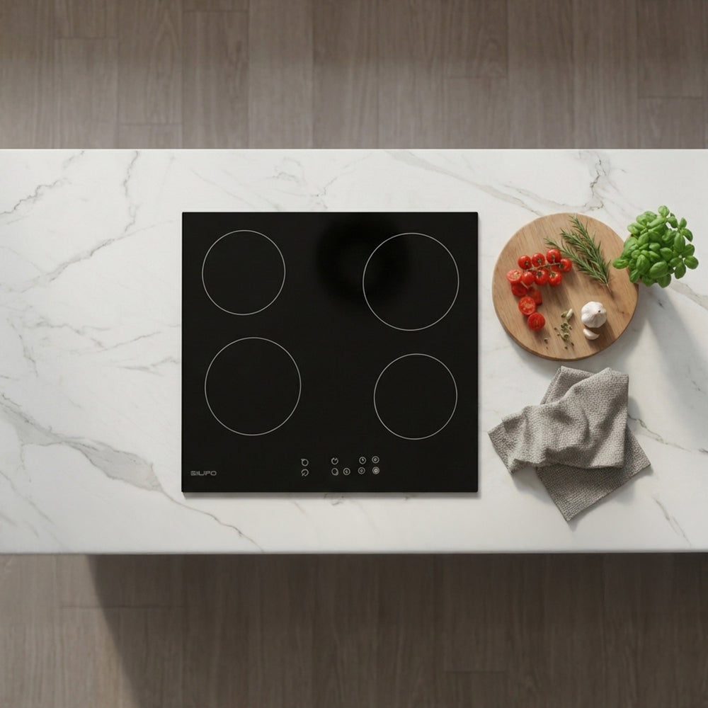 SILIFO SF6821HV4 Εστία Κεραμική 60cm Μαύρη (4 Έτη Εγγύηση)
