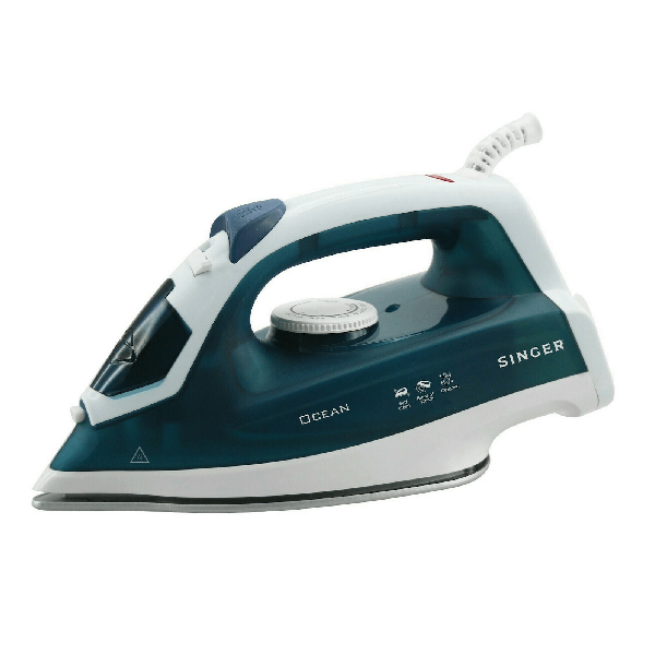 <h2>SINGER OCEAN STI-1715 ΑΤΜΟΣΙΔΕΡΟ 2000W</h2>
<strong>Χαρακτηριστικά:</strong>
<ul>
 	<li>Πρόσθετος ατμός (gr/min): 70</li>
 	<li>Χωρητικότητα δοχείου (ml): 200</li>
 	<li>Τύπος πλάκας: Με κεραμική επίστρωση</li>
 	<li>Ρυθμιζόμενη παραγωγή ατμού: 0-18 gr./ min</li>
 	<li>Εκτόξευση έξτρα ατμού: 70 gr</li>
 	<li>Χωρητικότητα δοχείου νερού: 200 ml</li>
 	<l