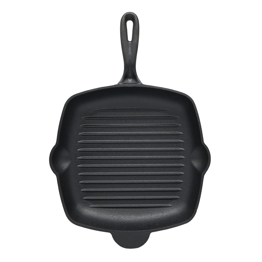 <h2>THERMOGATZ FTG-2729G ΓΚΡΙΛΙΕΡΑ ΜΑΝΤΕΜΙ 27cm</h2>
<strong>PERFECT GRILL:</strong>
Η μαντεμένια Γκριλιέρα ANGEL COOK από χυτοσίδηρο είναι ιδανική για το τηγάνισμα