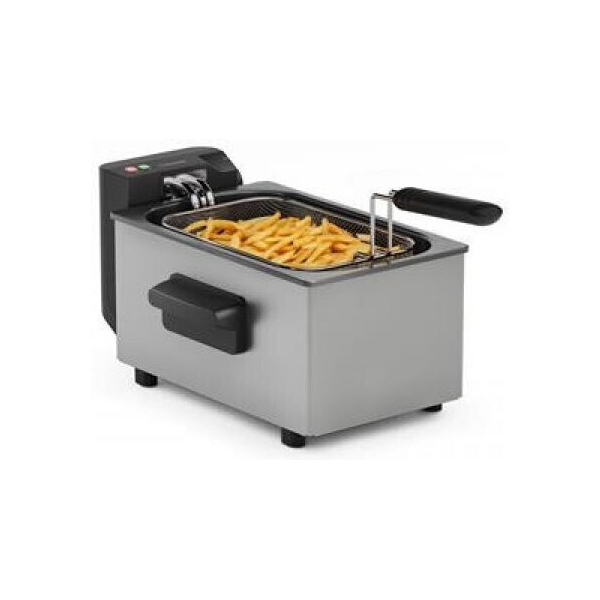 <div class="spec-details">
<h3>Γενικά</h3>
<dl>
 	<dt>Ισχύς</dt>
 	<dd>2000 W</dd>
</dl>
<dl>
 	<dt>Χωρητικότητα</dt>
 	<dd>3 lt</dd>
</dl>
<dl>
 	<dt>Χρώμα</dt>
 	<dd>Ασημί</dd>
</dl>
</div>
<div class="spec-details">
<h3>Δυνατότητες & Λειτουργίες</h3>
<dl>
 	<dt>Φίλτρο κατά των Οσμών</dt>
 	<dd>Όχι</dd>
</dl>
<dl>
 	<dt>Ρυθμιζόμενος Θερμοστάτης</dt>
 	<dd><strong>Ναι</strong></dd>
</dl>
</div>Φριτέζ