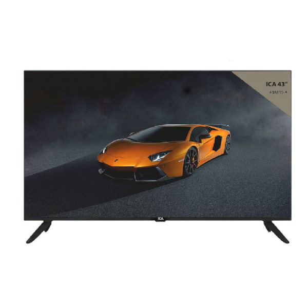 <h2>TV ICA A11S 43'' SMART ANDROID 13</h2>
Αναλογία Απεικόνισης 16:9

Ανάλυση 1920 X 1080 frameless

Ρυθμός Ανανέωσης 60Hz

Φωτεινότητα 250 cd/m2

Αντίθεση 4000:1

Χρόνος Απόκρισης 8ms

Χρώματα 16