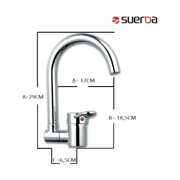 <h2>VIOSPIRAL SPIN 36-6200 ΜΠΑΤΑΡΙΑ ΠΑΓΚΟΥ ΣΠΑΣΤΗ</h2>
<div class="spec-details">
<h3>Χαρακτηριστικά</h3>
<dl>
 	<dt>Τοποθέτηση</dt>
 	<dd>Πάγκου</dd>
</dl>
<dl>
 	<dt>Αριθμός Οπών</dt>
 	<dd>1 Οπής</dd>
</dl>
<dl>
 	<dt>Αναμεικτική</dt>
 	<dd><strong>Ναι</strong></dd>
</dl>
<dl>
 	<dt>Μονής Ροής</dt>
 	<dd>Όχι</dd>
</dl>
<dl>
 	<dt>Σύνδεση Φίλτρου</dt>
 	<dd>Όχι</dd>
</dl>
<dl>
 	<dt>Inox</dt>
 	<dd>