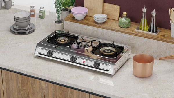 <h2>THERMOGATZ KS-3 ΕΠΙΤΡΑΠΕΖΙΑ ΕΣΤΙΑ ΥΓΡΑΕΡΙΟΥ ΤΡΙΠΛΗ INOX</h2>
<strong>Εστίες Αερίου</strong>
- Δεξιά Μεγάλη 4