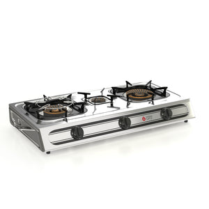 <h2>THERMOGATZ KS-3 ΕΠΙΤΡΑΠΕΖΙΑ ΕΣΤΙΑ ΥΓΡΑΕΡΙΟΥ ΤΡΙΠΛΗ INOX</h2>
<strong>Εστίες Αερίου</strong>
- Δεξιά Μεγάλη 4