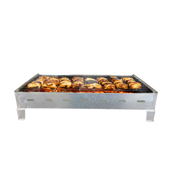 Ελληνική NS-50 Ψησταριά Γαλβανιζέ 30x50cm