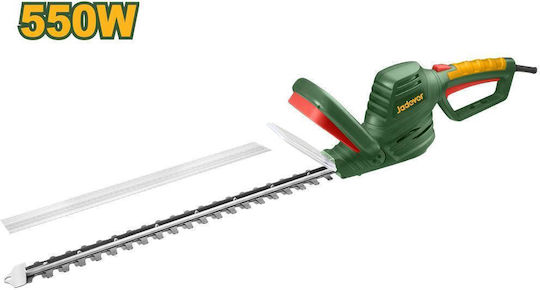 <h1 class="page-title">Jadever JDHE1555 Ηλεκτρικό Μπορντουροψάλιδο 550W με Μήκος Λάμας 45cm</h1>Βασικά χαρακτηριστικά:
<ul>
 	<li>Τάση: 220-240V~50/60Hz</li>
 	<li>Ισχύς εισόδου: 550W</li>
 	<li>Μήκος κοπής ψαλιδιού φράχτη: 450mm</li>
 	<li>Δυναμική κοπή διπλής λεπίδας</li>
 	<li>Λαβή περιστρεφόμενη 180°</li>
</ul>