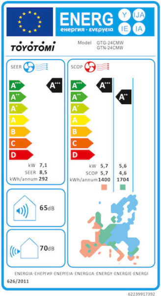 <div id="description" class="preview-section">
<h2 class="title section-title preview-section-title hide-in-preview-mode">Με μια ματιά</h2>
<div class="specs-container content section">
<div class="sku-description">
<div class="rich-components"><section class="one-column">
<div class="body-text">

✔ Το <strong>Toyotomi Gosai</strong> είναι το απόλυτο κλιματιστικό που συνδυάζει <strong>μέγιστη εξοικονόμηση ενέργειας (Α+++)</s