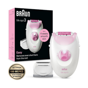 <p class="title section-title specs-section">Η αποτριχωτική μηχανή Braun Silk Epil 3-031 είναι η ιδανική επιλογή για εσένα που επιθυμείς να απαλλαγείς από την τριχοφυία και να έχεις παράλληλα ένα λείο αποτέλεσμα.</p>

<div class="specs-container content section">
<div class="sku-description">
<div class="simple-description js-description-html">
<ul>
 	<li><strong>Smartlight:</strong> Α